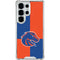 Boise State University Broncos Checkered Galaxy S25 Ultra Clear Case